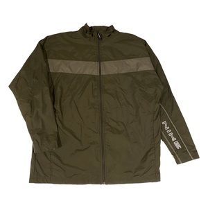 Nike Olive Green Vintage 2000’s Zip Up